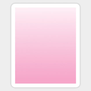 Light Pink to Dark Carnation Ombre Fade Sunset Gradient Sticker